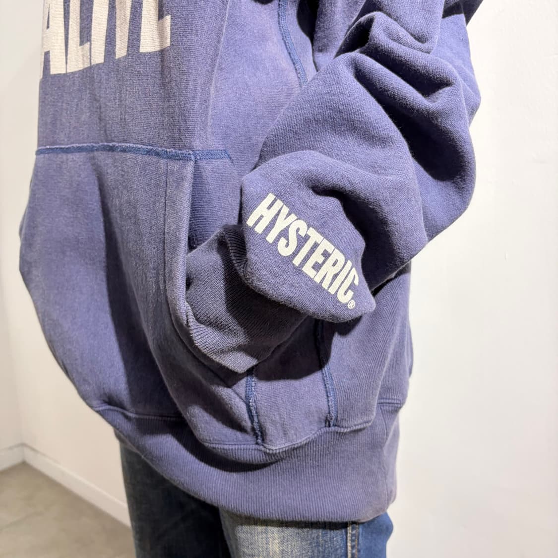 00s 히스테릭 글래머 still alive 오버핏 후드티 상품이미지2