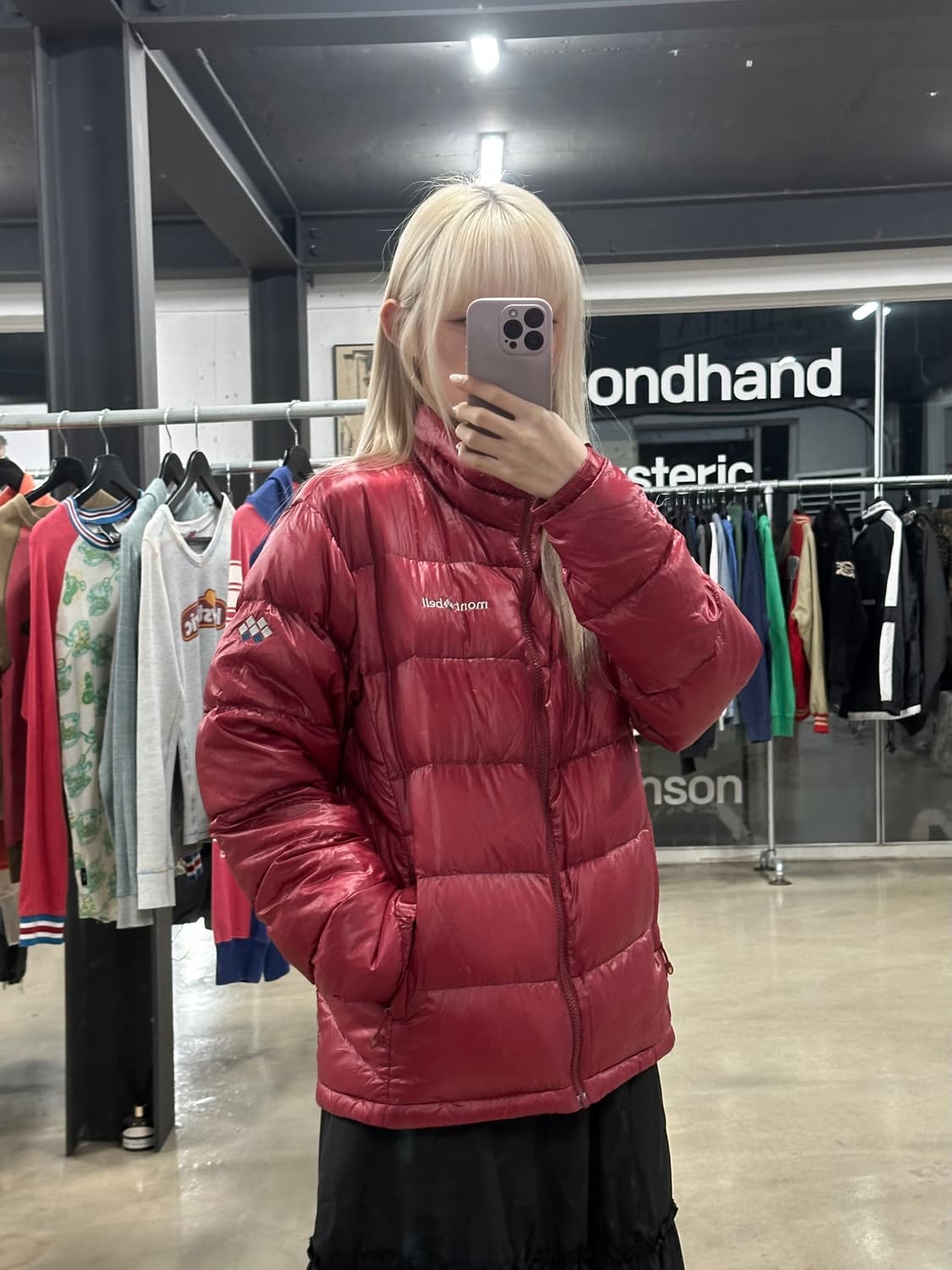 몽벨 다운 패딩 자켓  상품이미지1