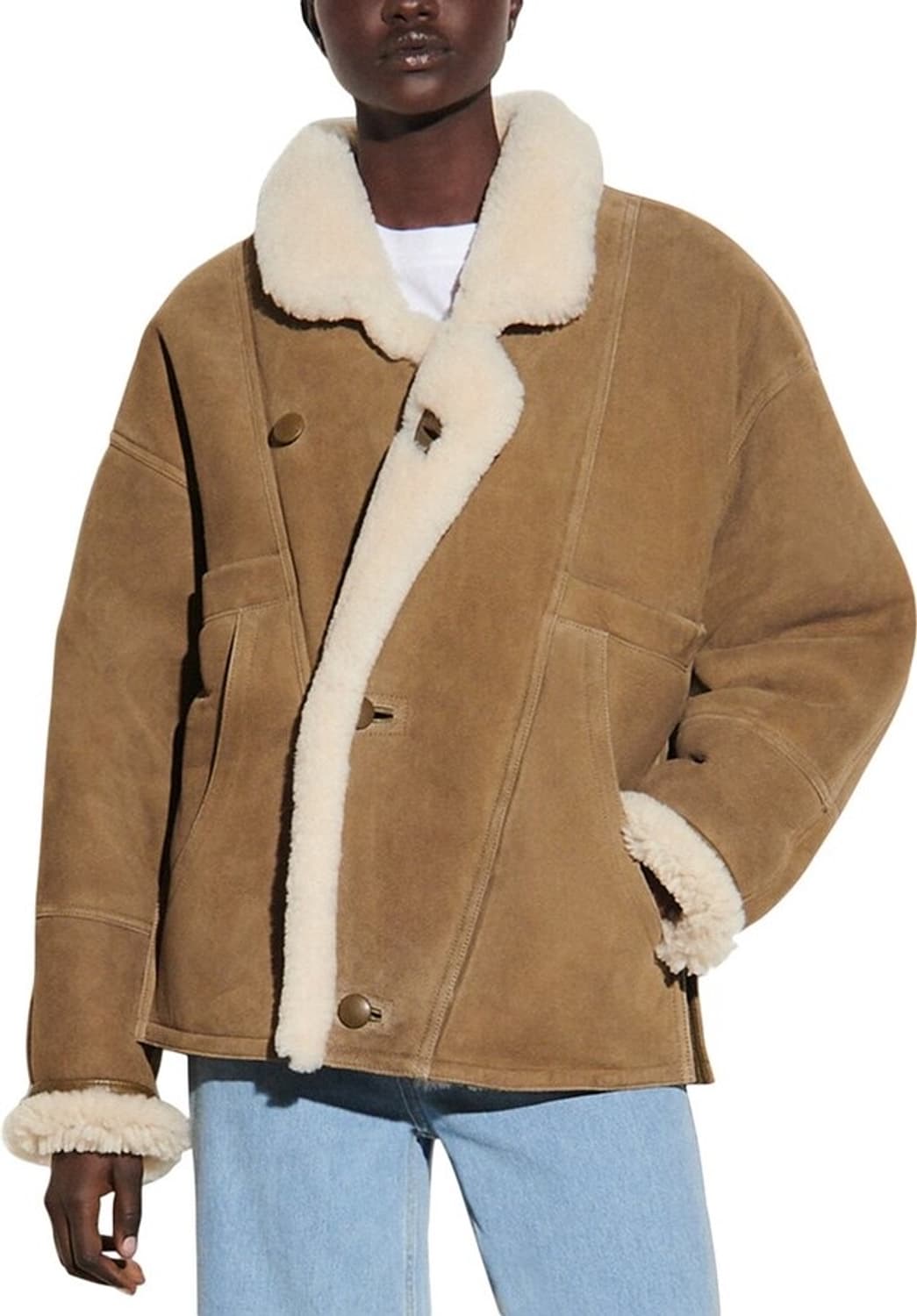 헤일리 비버 산드로 무스탕 상품이미지3