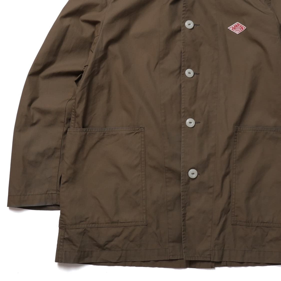 단톤 DANTON Button Hoodie Half Coat    상품이미지3