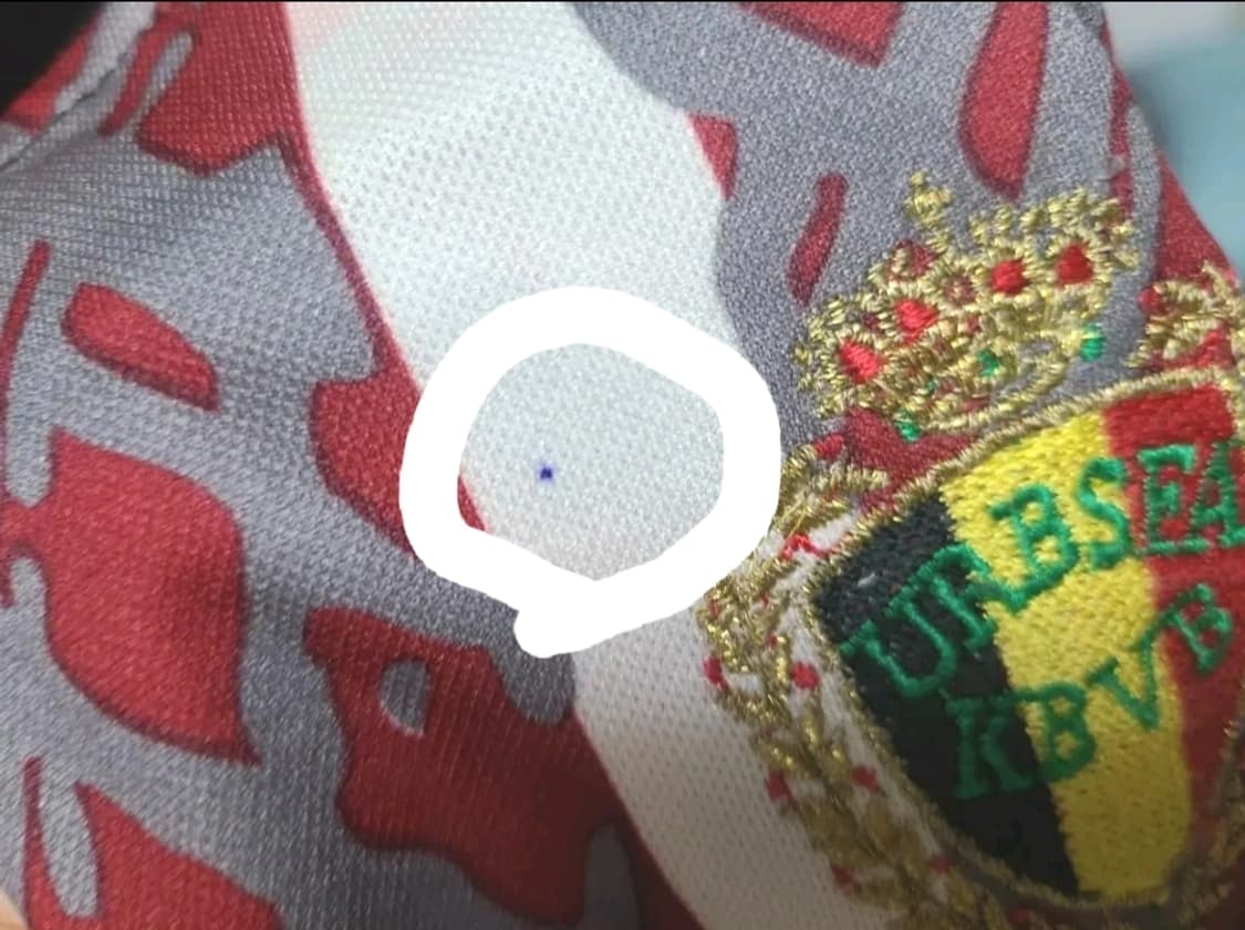 디아도라 96 98 벨기에 축구 국대 GK 올드레플 축구져지 상품이미지4