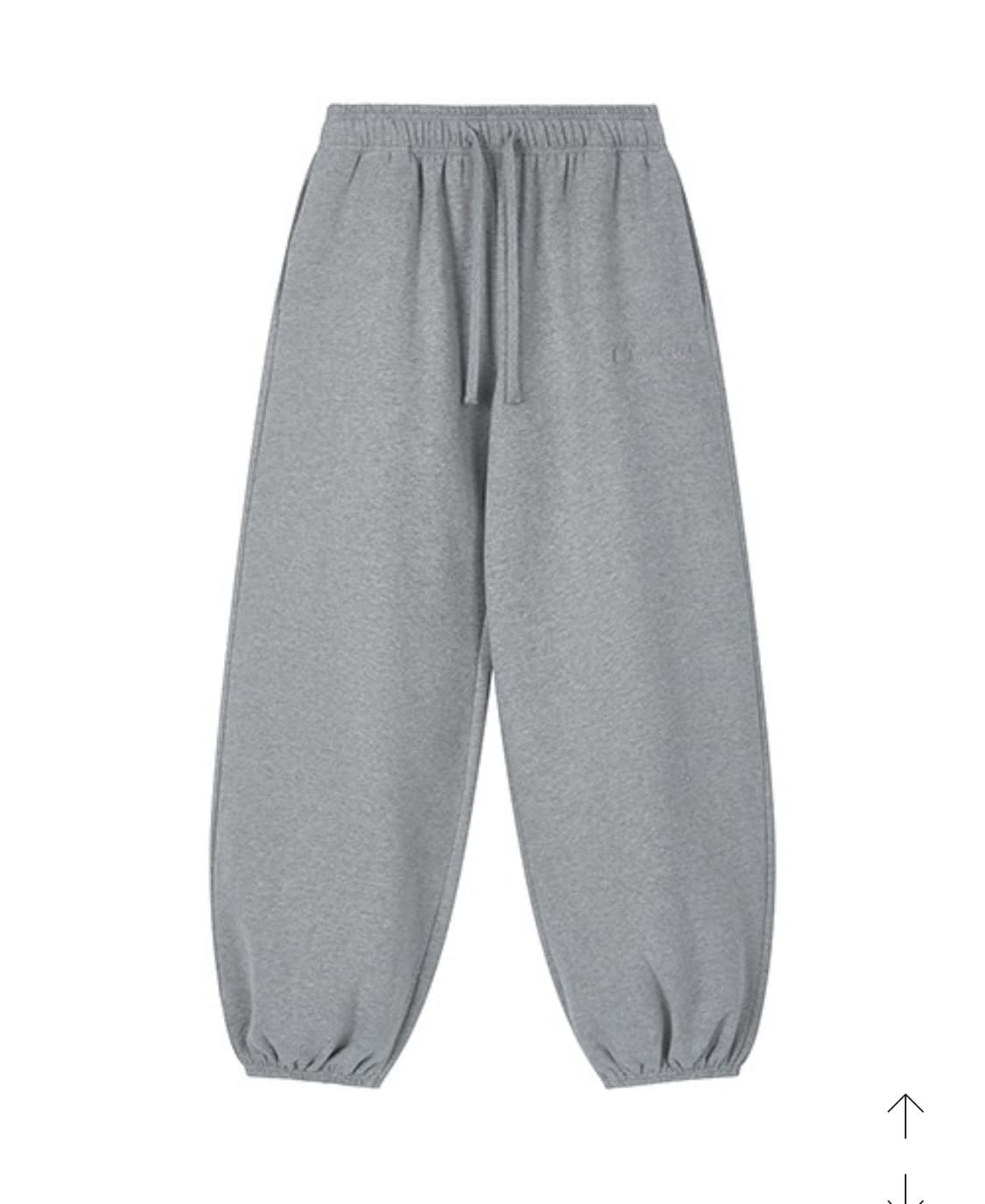 클라따 블랭킷 조거팬츠 그레이 상품이미지2