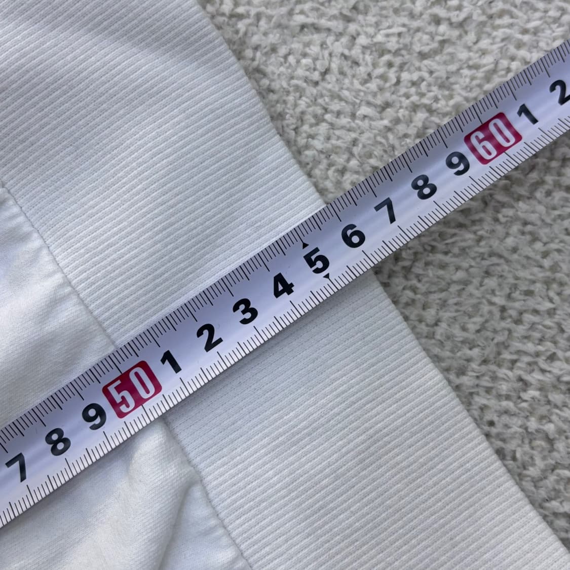 70-145 게스 화이트 맨투맨 티셔츠 0402E 상품이미지5