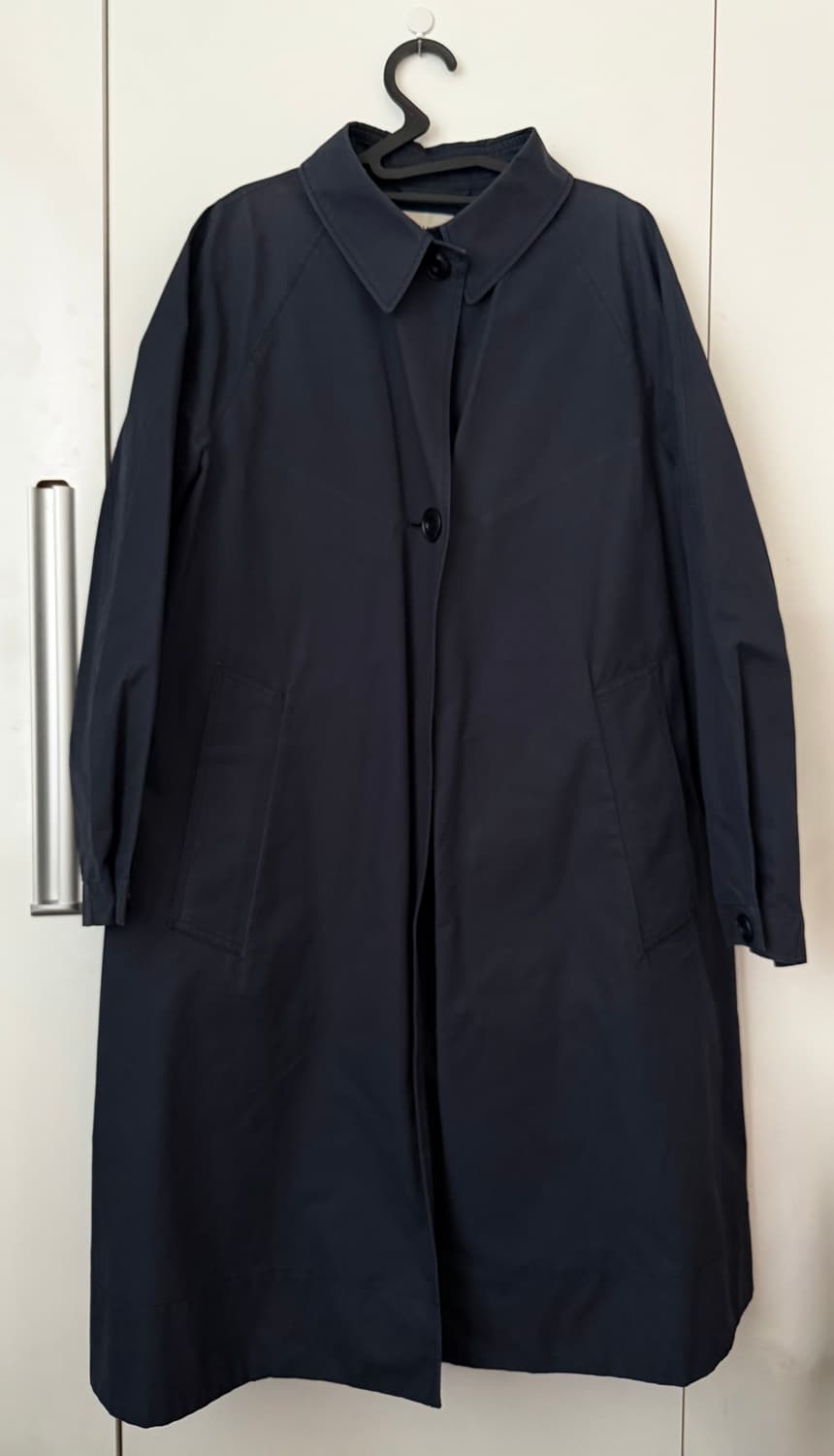 르메르 네이비 코튼 트렌치 코트 상품이미지2