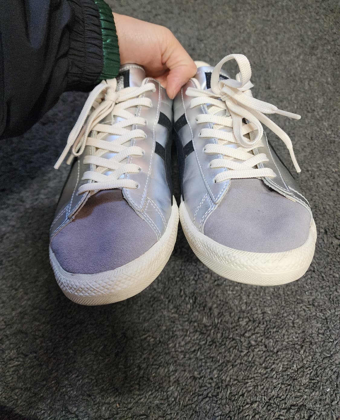 오니츠카타이거 파브레 실버 270사이즈  상품이미지6