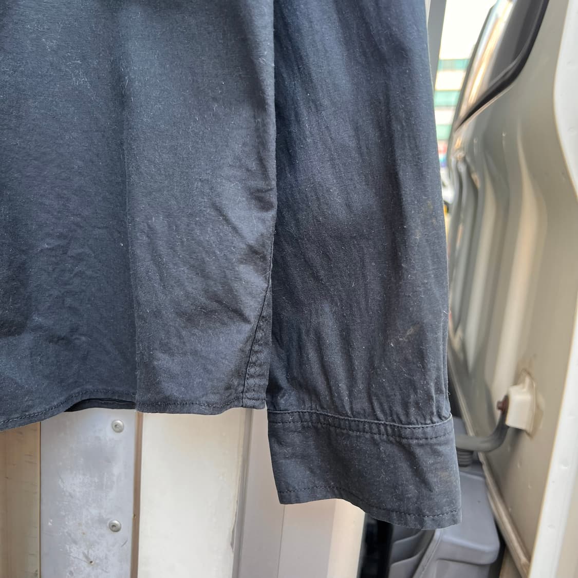 80‘s 엠포리오 아르마니 벨크로 셔츠 상품이미지5