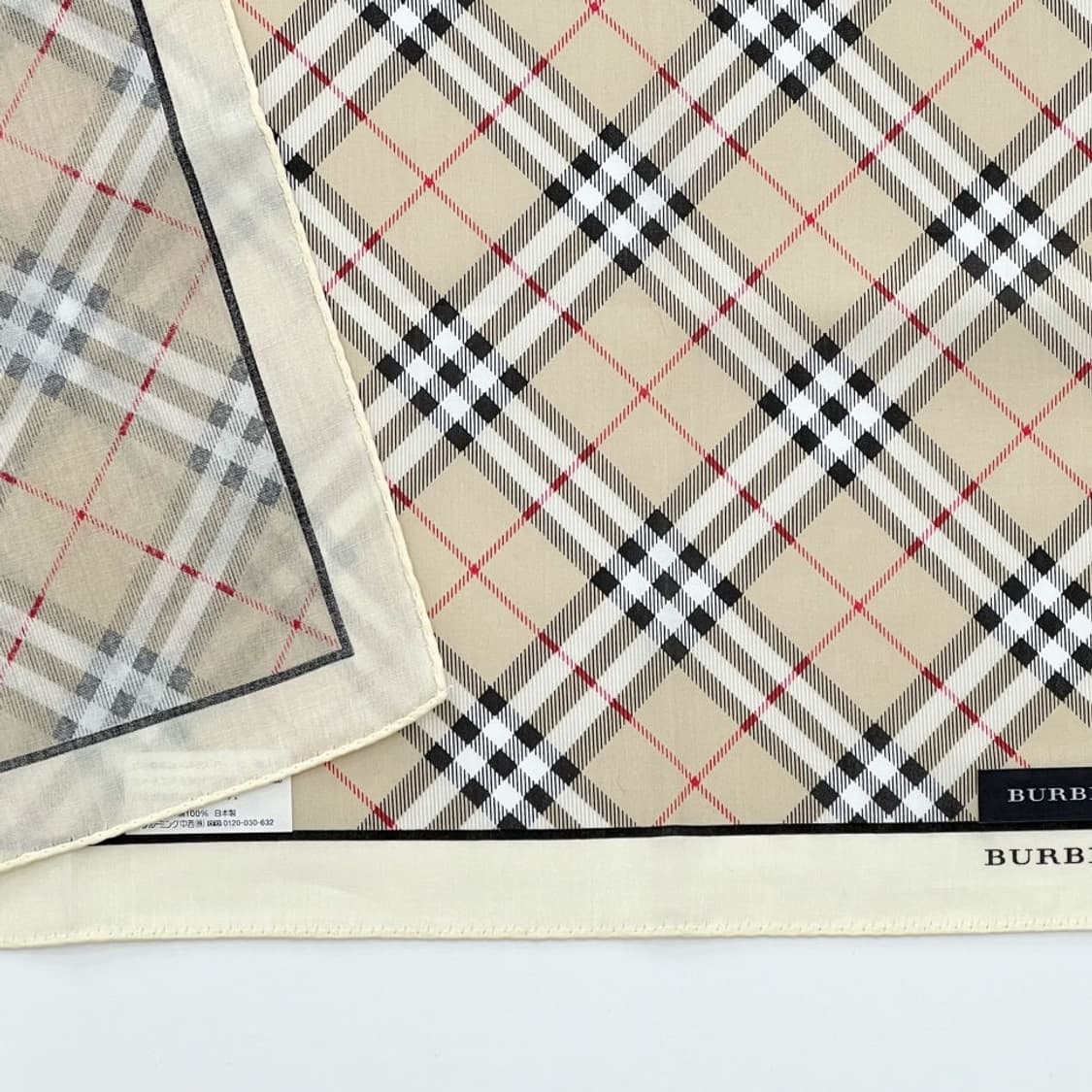 (새상품) burberry/ 버버리 쁘띠스카프 손수건 상품이미지4