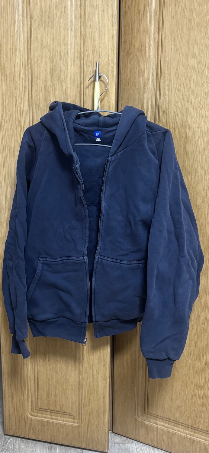 이지 후드집업 네이비 s 상품이미지1