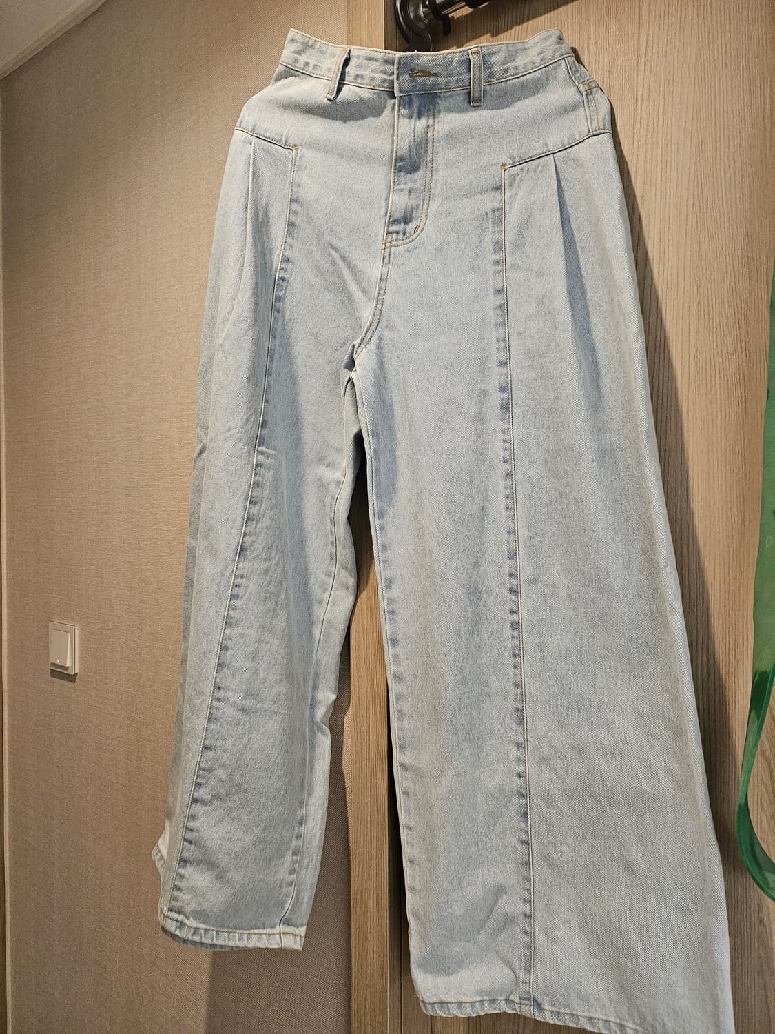 연청 통 와이드청바지 상품이미지1