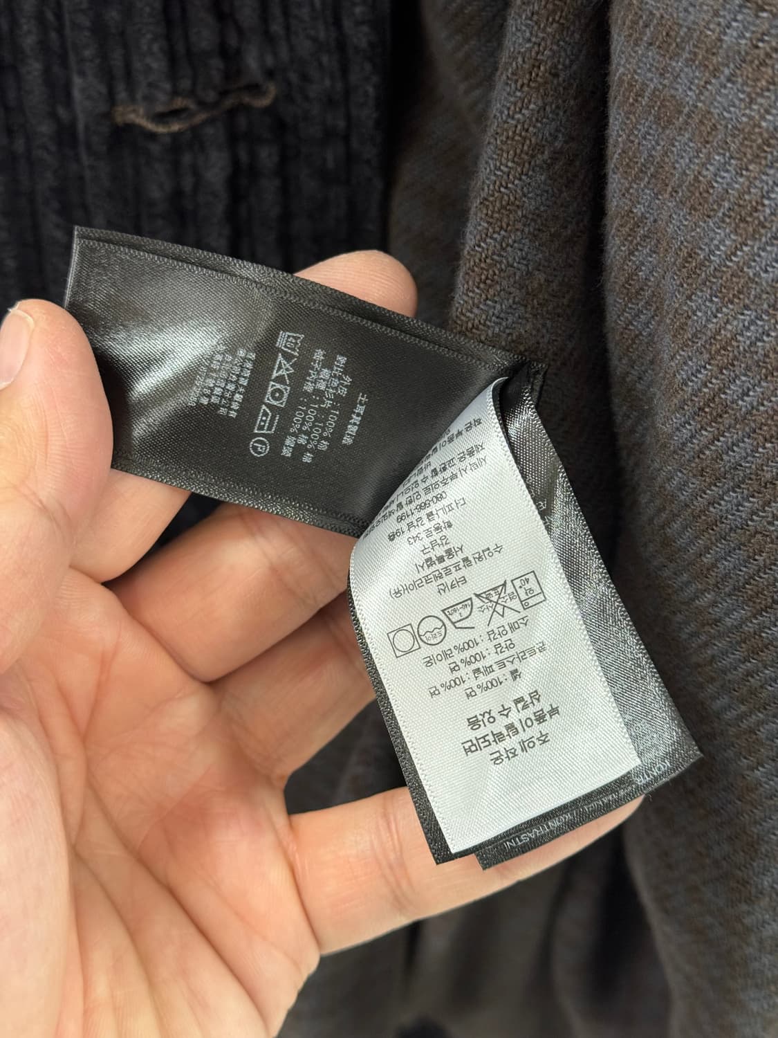 더블알엘 25FW 코듀로이 데님 피코트 / L 상품이미지5