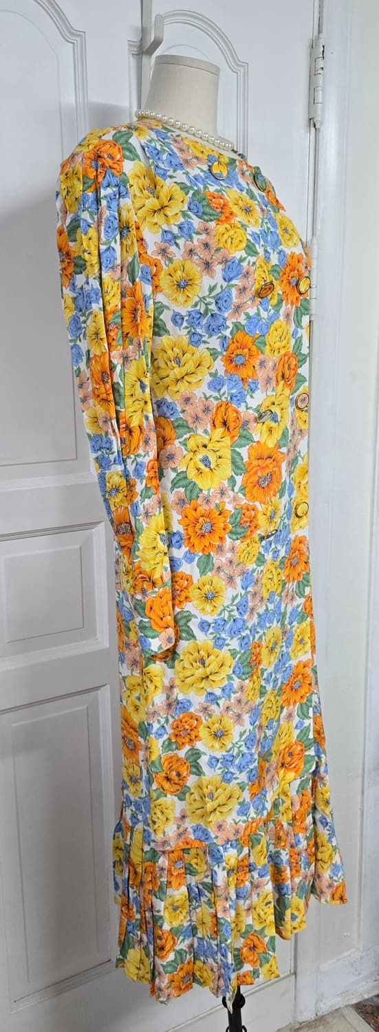 빈티지포유 플라워 원피스 상품이미지3