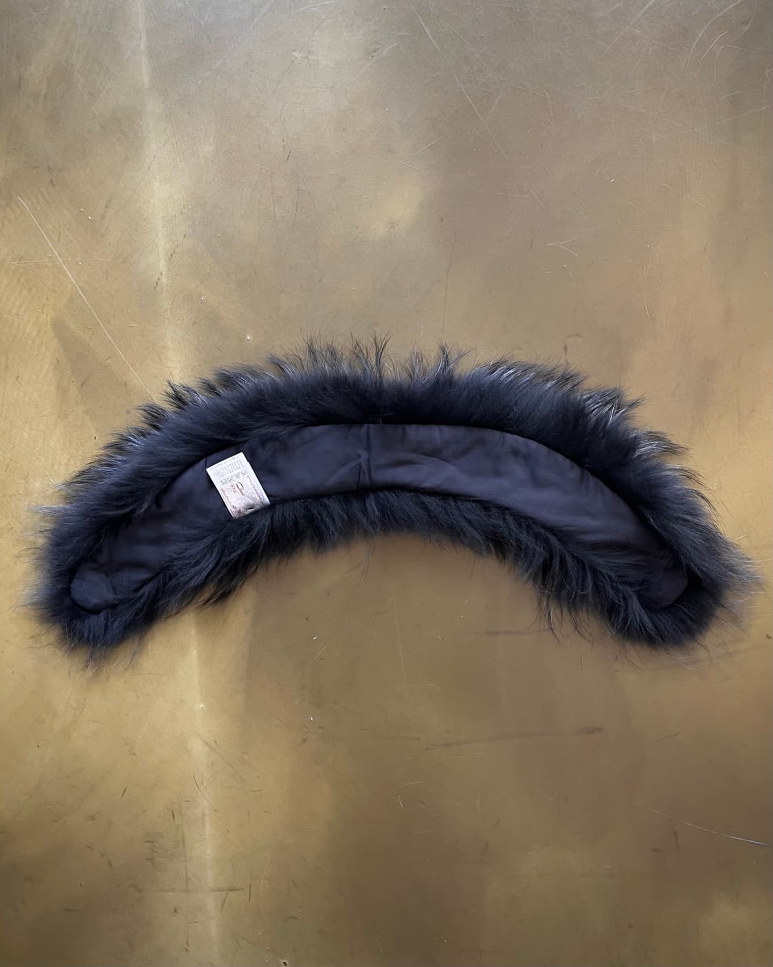 City Giee Real Raccoon Black Fur Muffler 상품이미지9