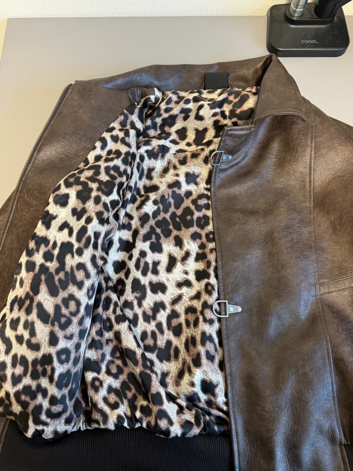 belvet 레오파드 파이어맨 자켓 m 상품이미지3