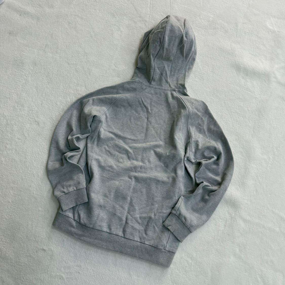 M 데상트 그레이 후드티 0401T 상품이미지2