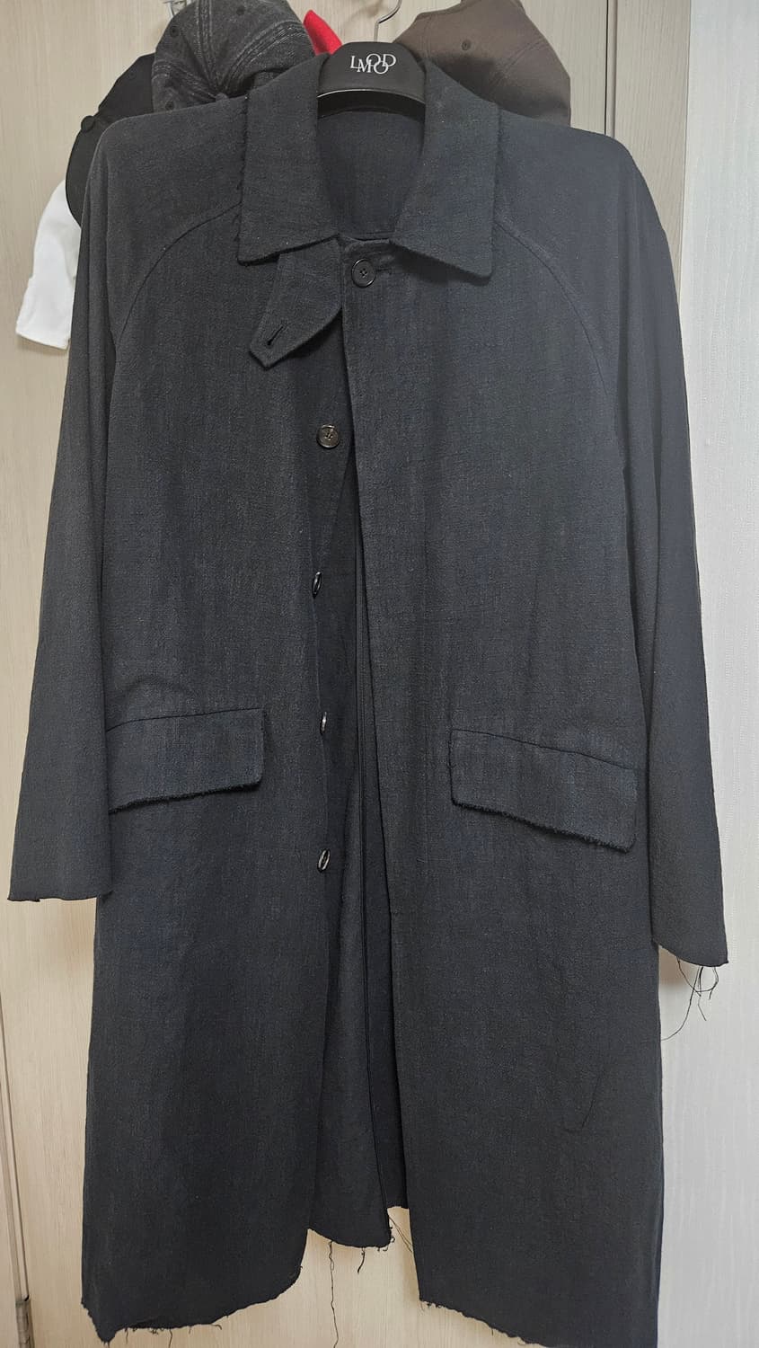 유스 린넨 발마칸 컷오프 코트 상품이미지3