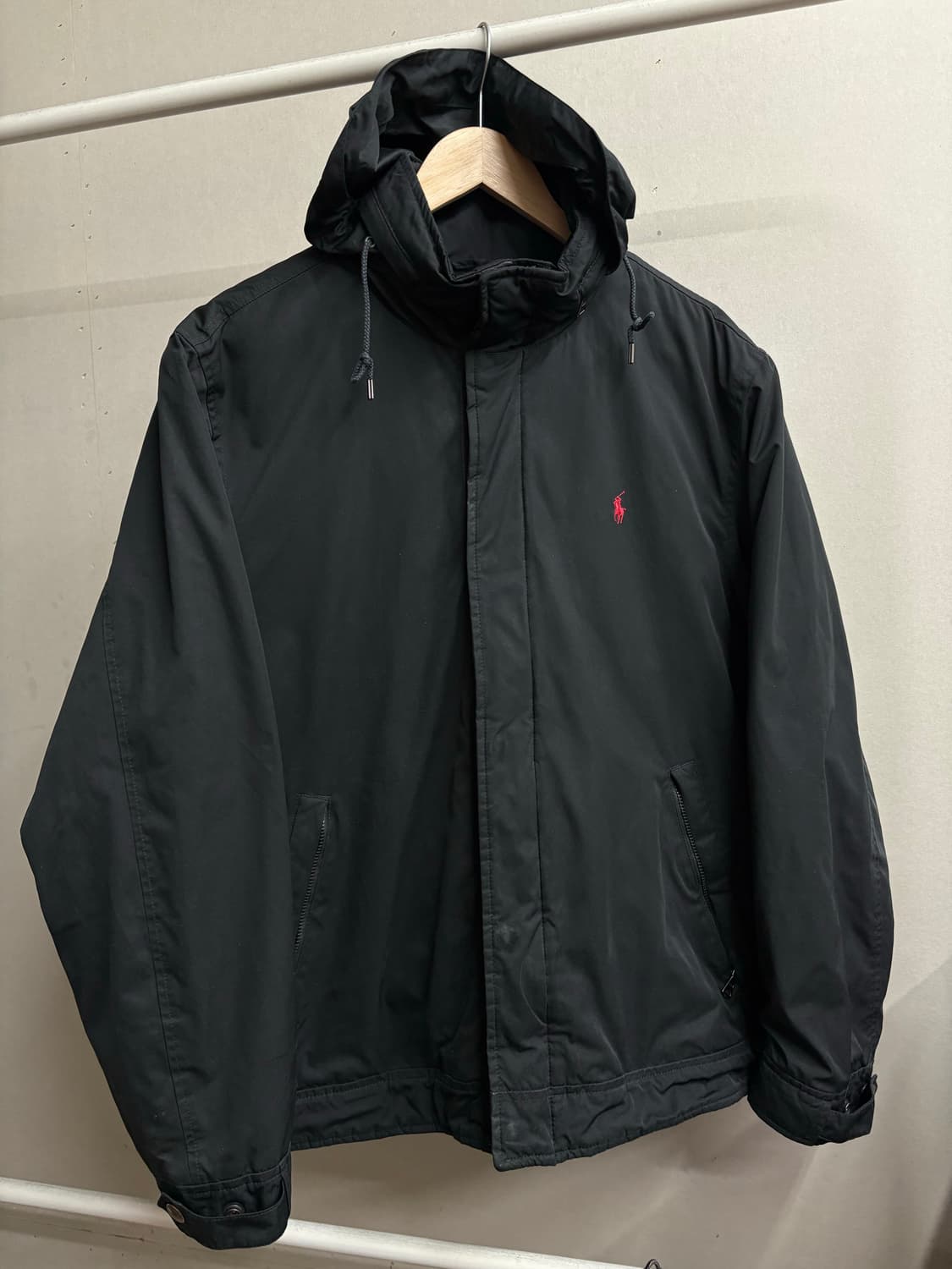 폴로 두산 후디 아카이빙 블랙 자켓 상품이미지2
