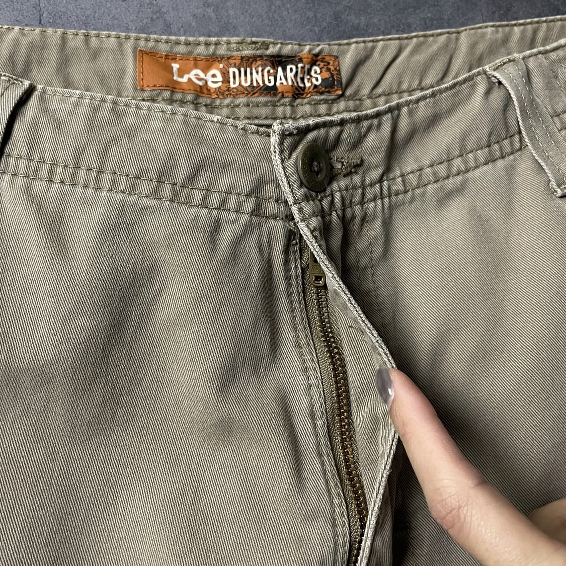 LEE 리 빈티지 베이지 카고 하프 팬츠 A00782 상품이미지3