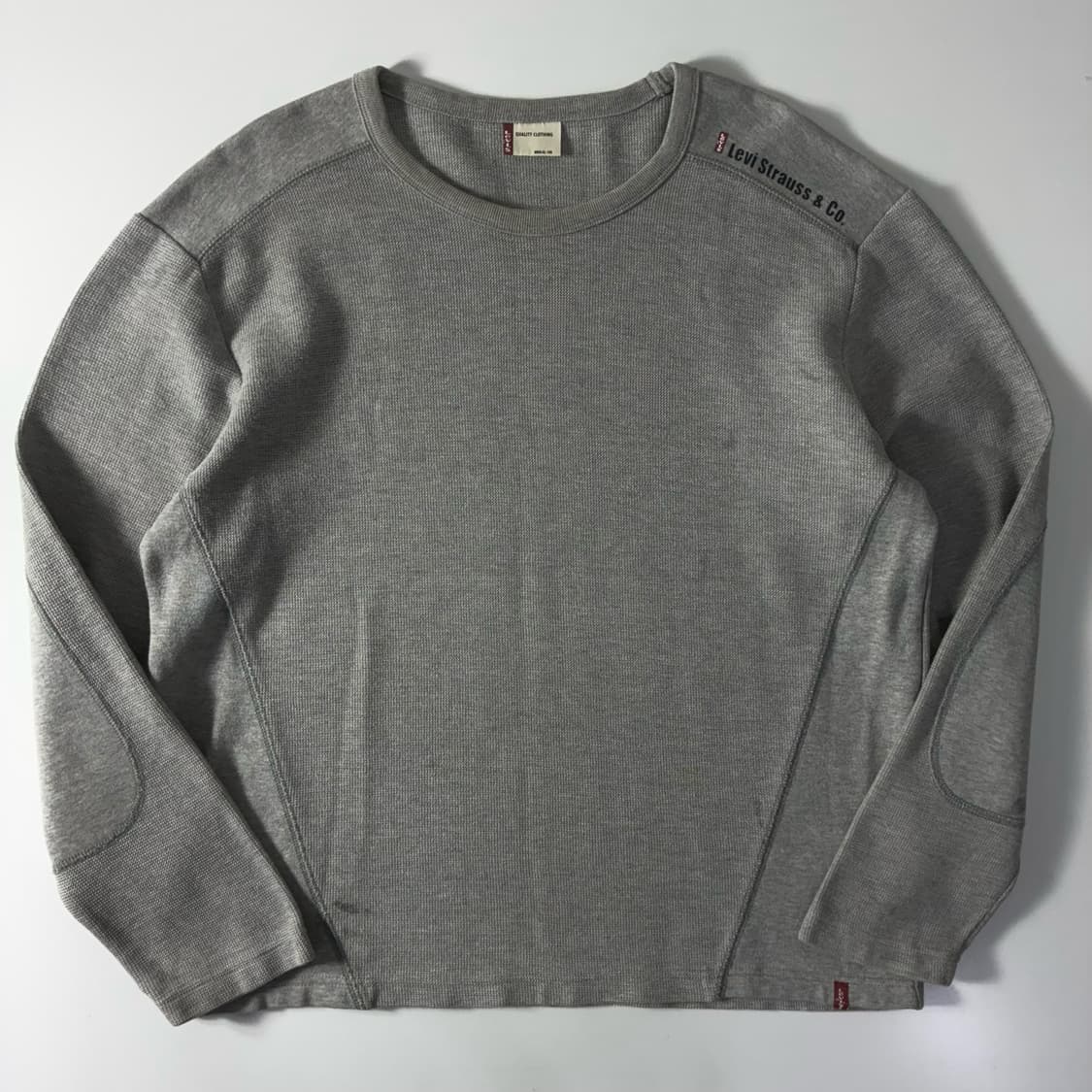 Levi's  리바이스 엘보패치 그레이 롱슬리브   상품이미지1