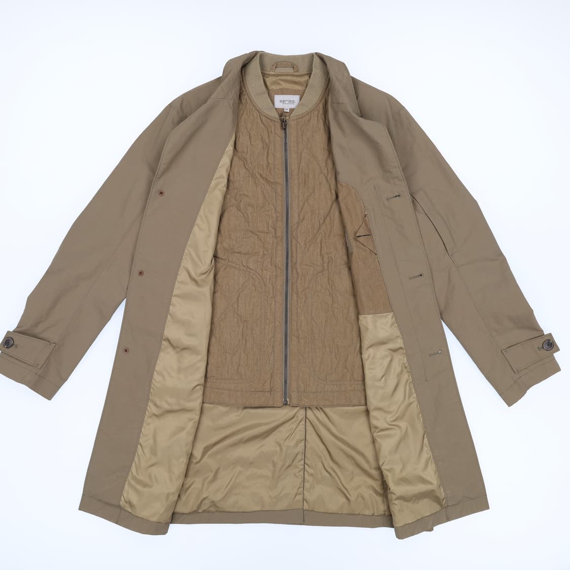 [95] 시리즈 남성 21s 퀄팅 패딩 코트 N7071 상품이미지4