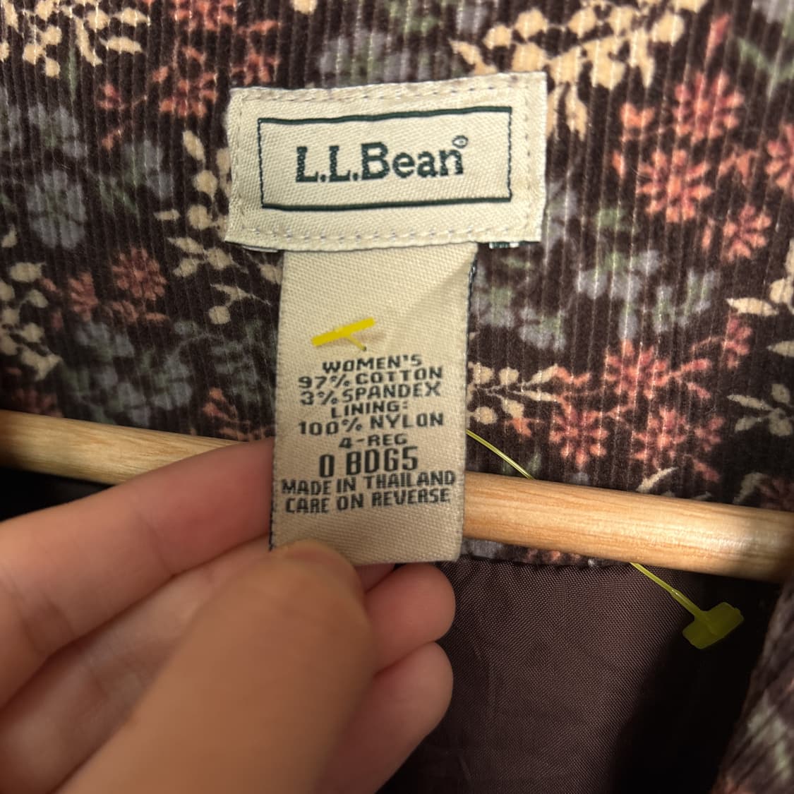 엘엘빈 플라워패턴 자켓 상품이미지4