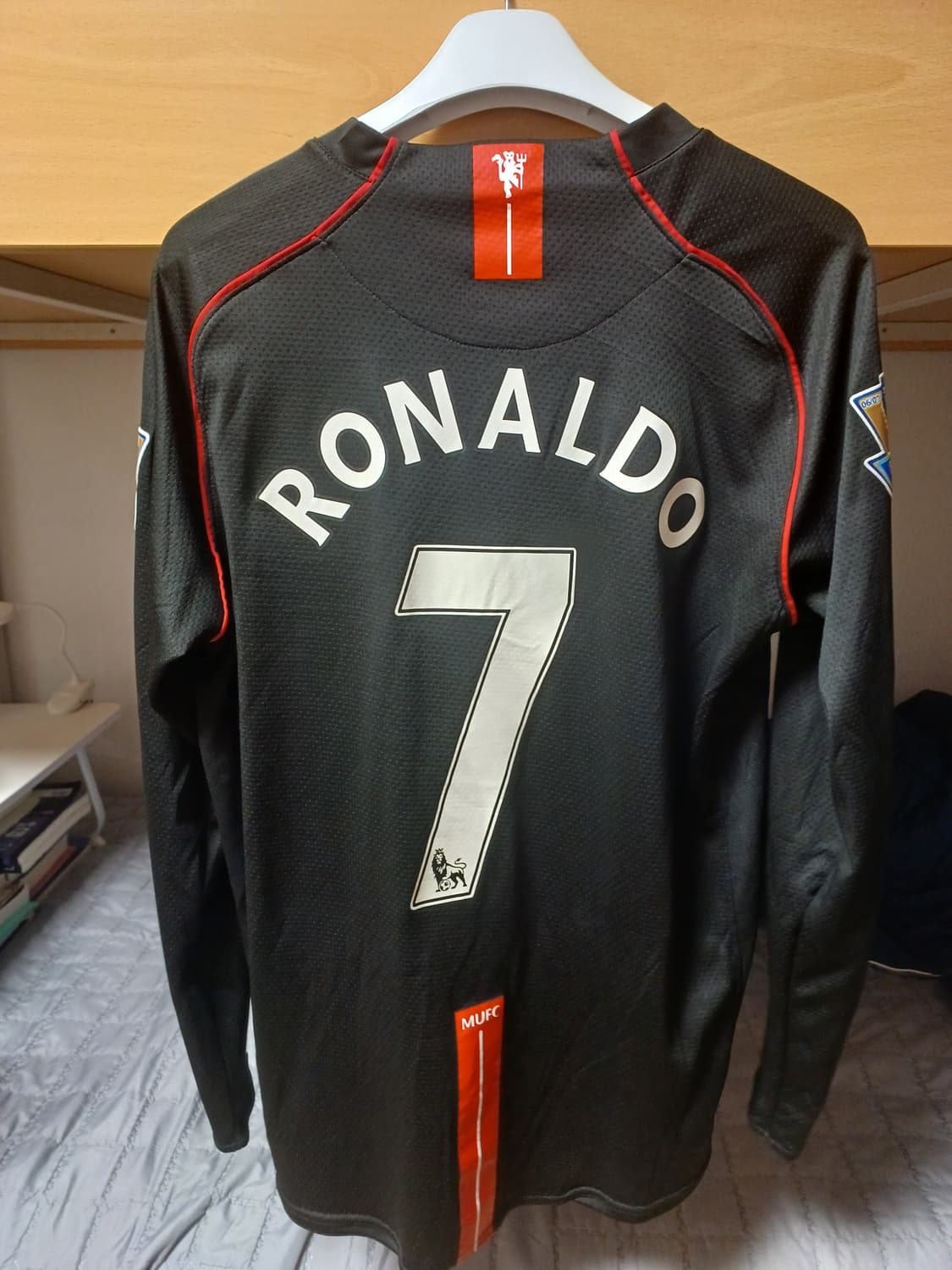 맨체스터유나이티드 07-08 호날두 어웨이 긴팔 상품이미지2