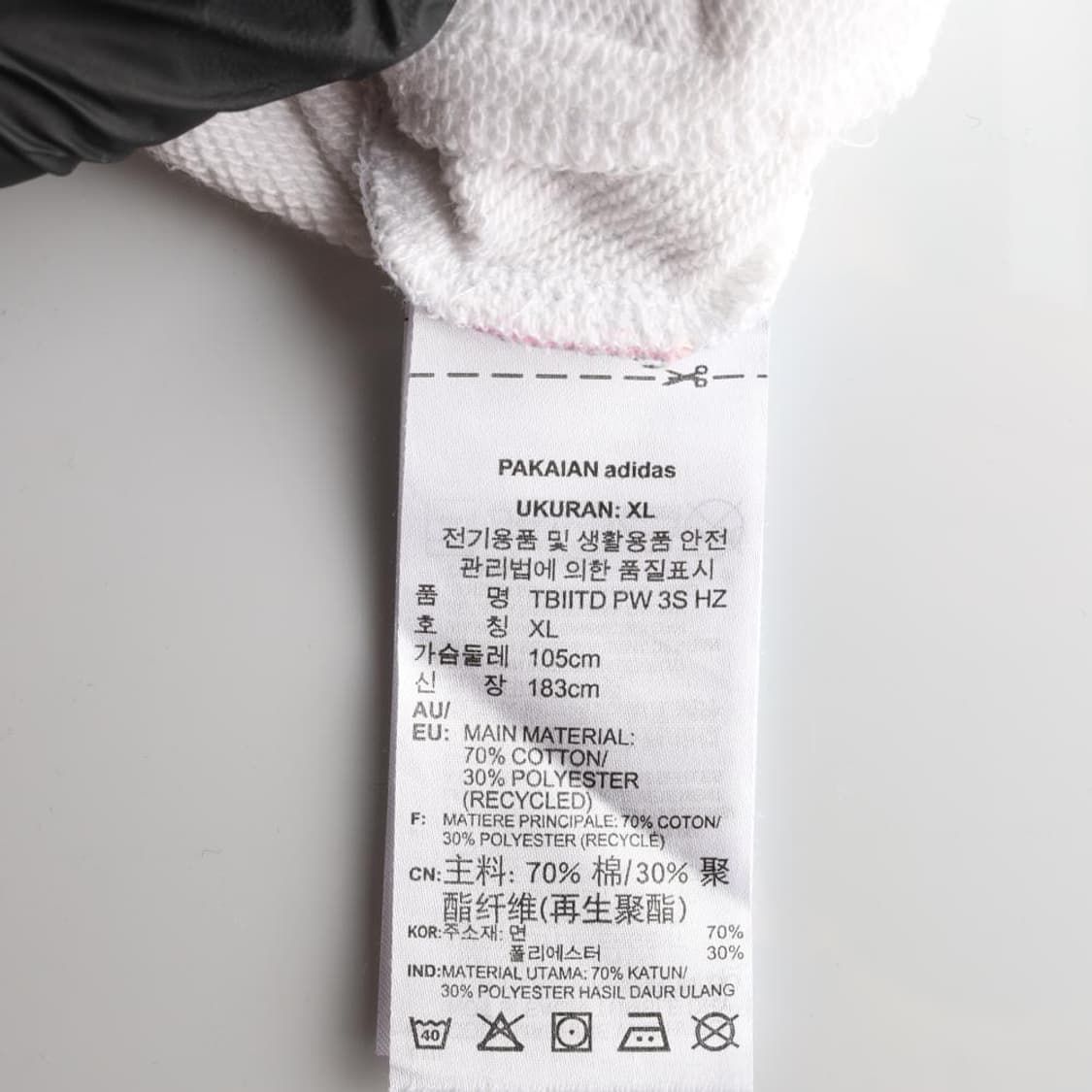 ADIDAS 아디다스 패럴윌리엄스 후드티 (XL) 상품이미지6