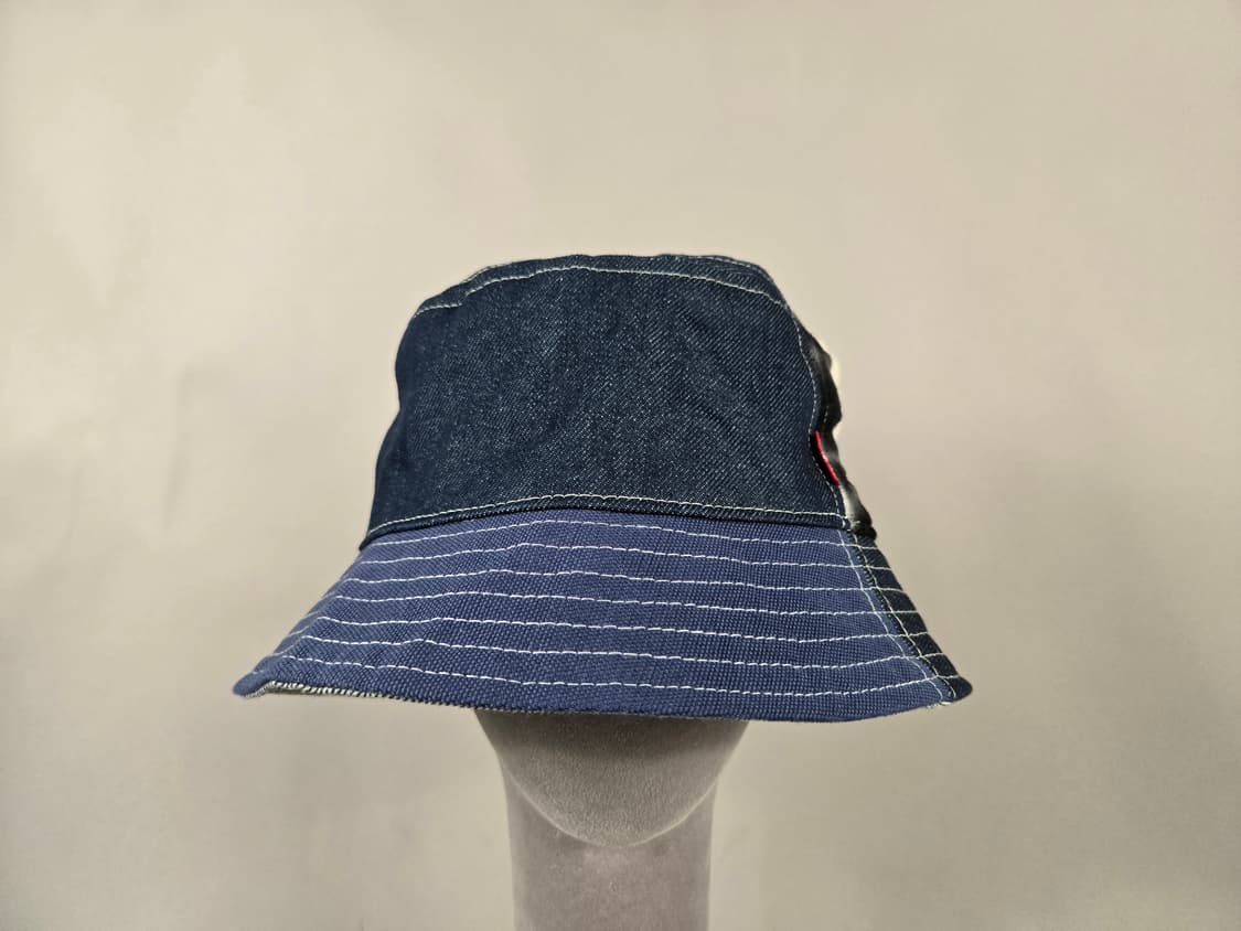 [무료배송]리바이스 멀카도 글로벌 버킷햇 L 데님 청 버킷 벙거지 모자 상품이미지2
