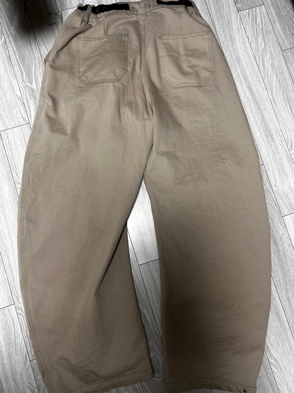 아르반 트리플 리프 커브드 팬츠_트리플 베이지 상품이미지2