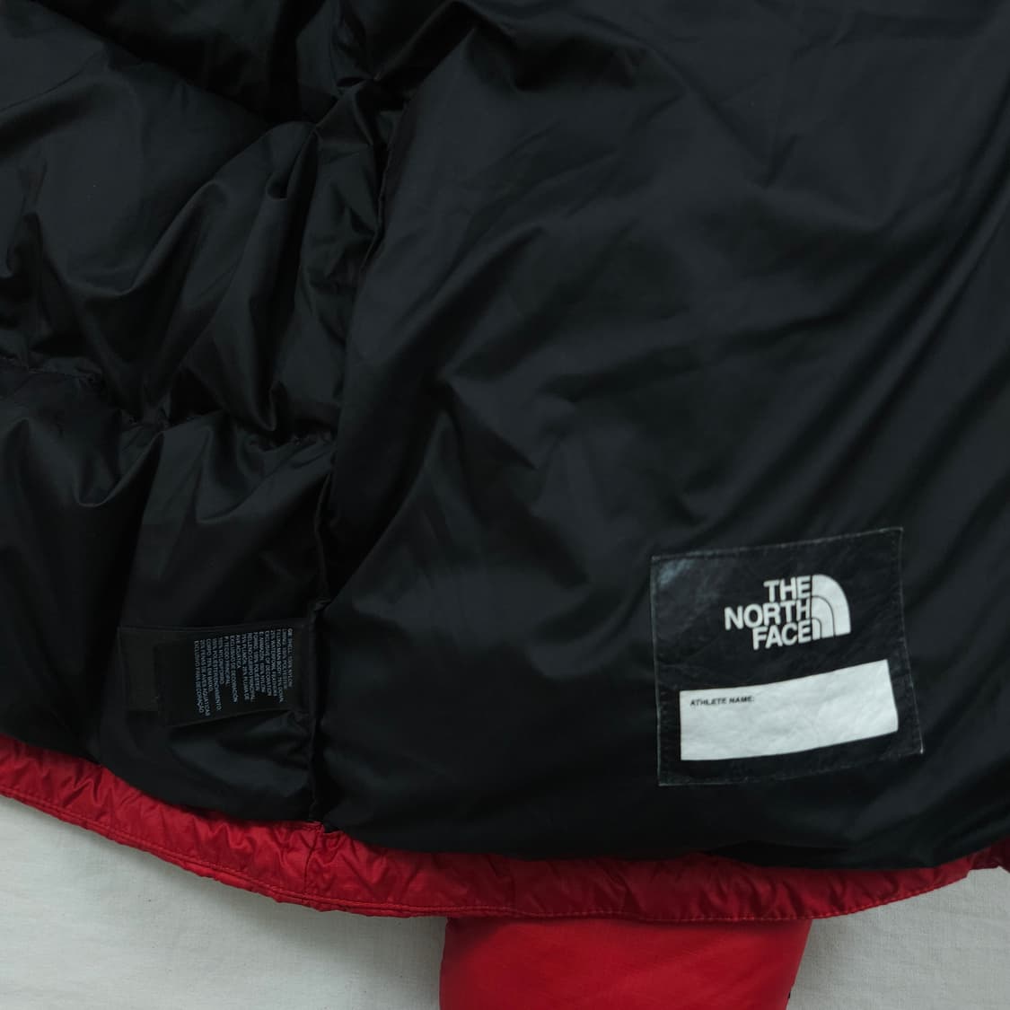 (여성M)노스페이스 눕시패딩 레드 상품이미지6