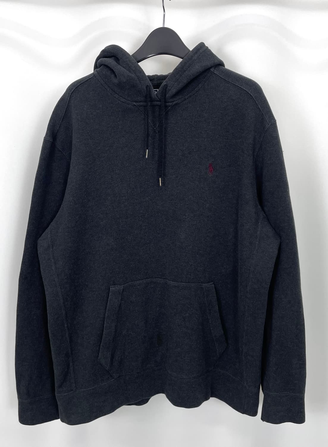  [2XL]폴로 다크그레이 후드티 상품이미지4