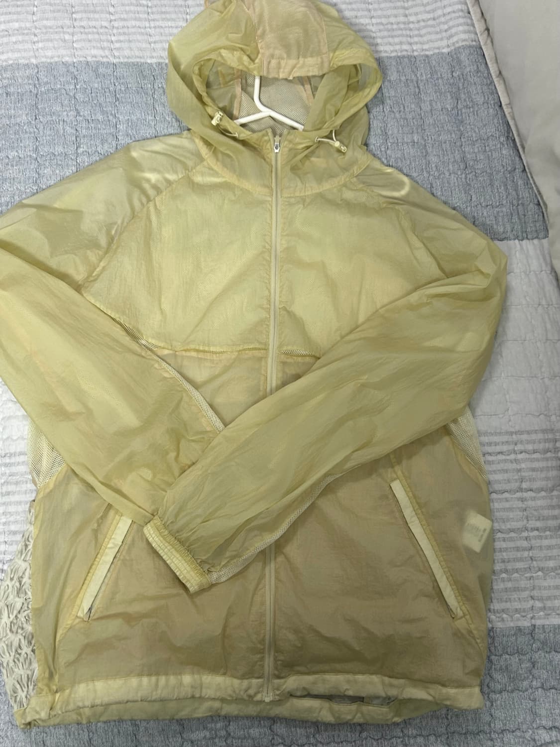 [4] xlim ep5 07 자켓 엘로우 바람막이 급처 상품이미지5