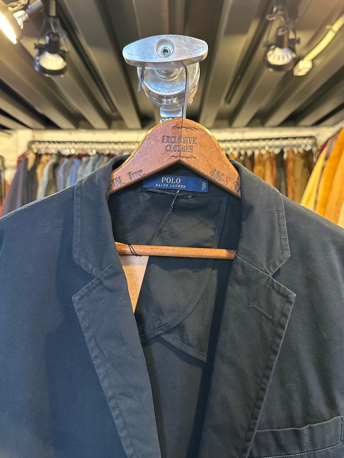 폴로 랄프로렌 피마코튼 2버튼자켓 상품이미지3