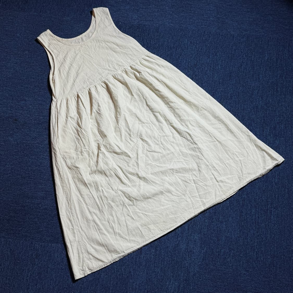 모리걸 화이트 롱 원피스 상품이미지1