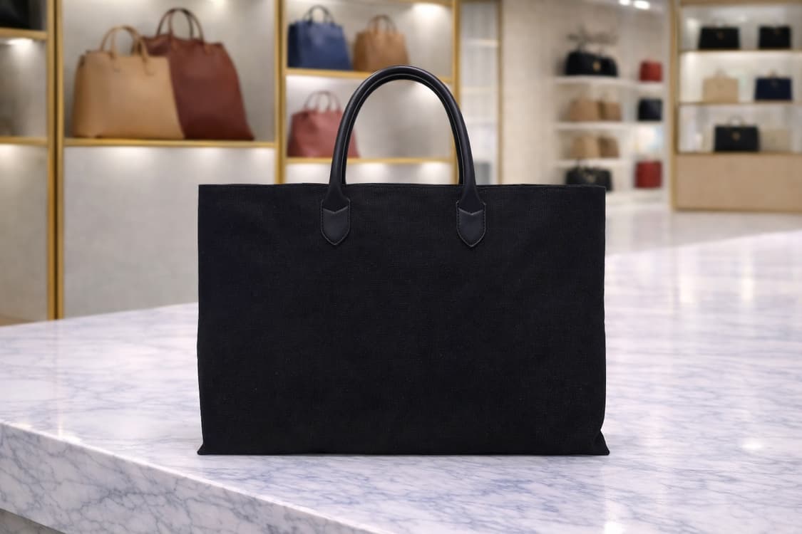 [S급] 버버리 코튼 블렌드 토트백 판매합니다!!! 상품이미지2