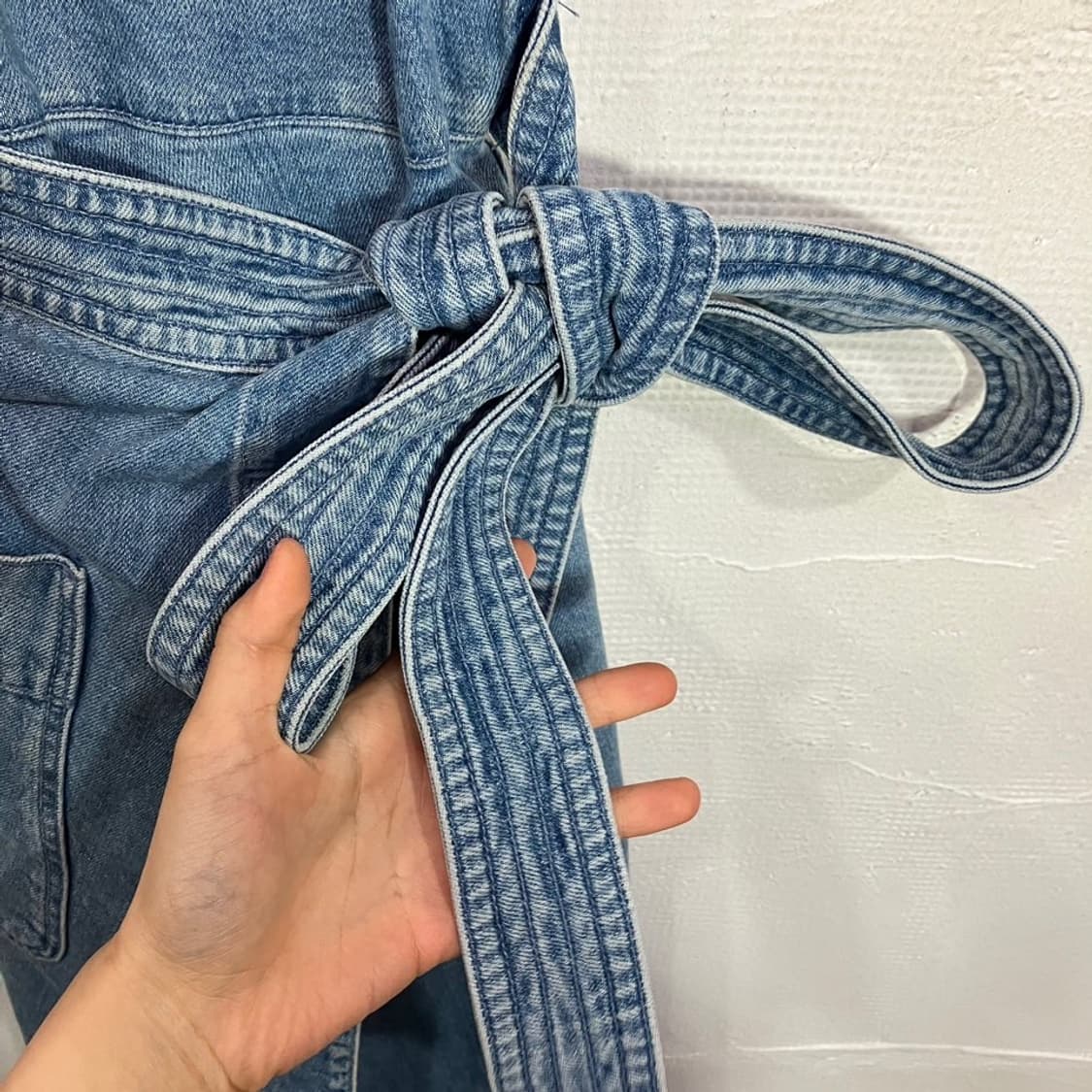 Stell mccart 멜빵 데님 원피스 상품이미지9