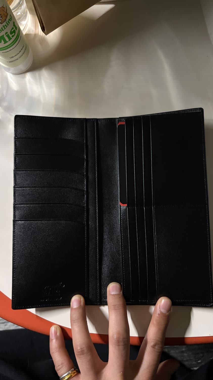 몽블랑 블랙 장지갑 상품이미지2