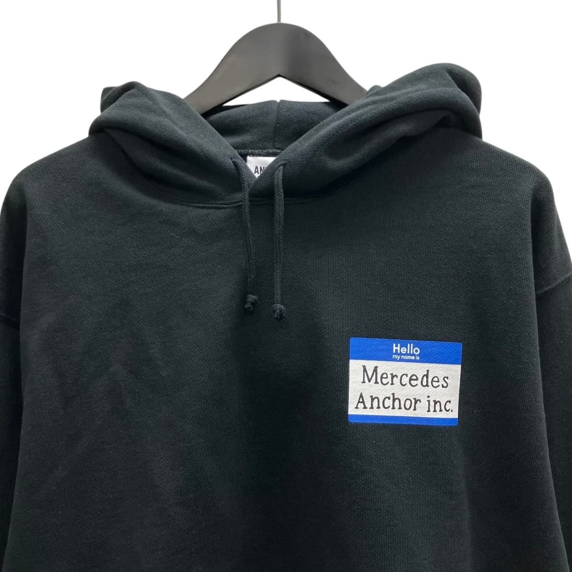 ANCHOR INC 26SS NAME BADGE LABEL HOODIE 상품이미지3