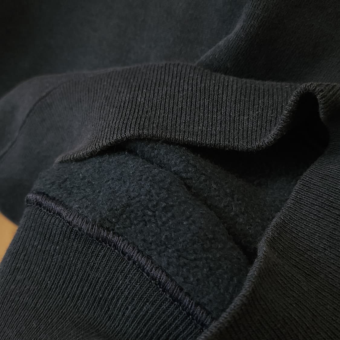 90s 헤인즈 빈티지 스웻셔츠 플레인 스웻셔츠 블루 그레이 m 상품이미지7