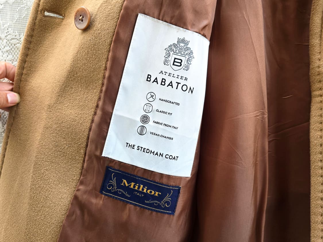 아리찌아 바바톤 싱글코트 상품이미지8