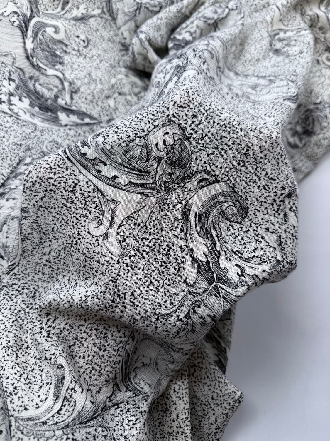 이얼즈어고 페이즐리패턴 울 팬츠 상품이미지4