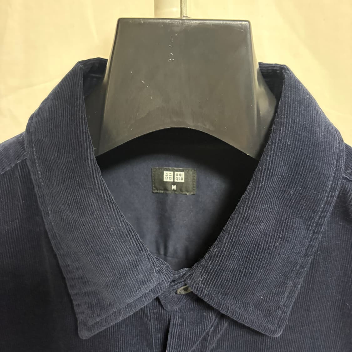 유니클로 코듀로이 셔츠 / 네이비, M 상품이미지4