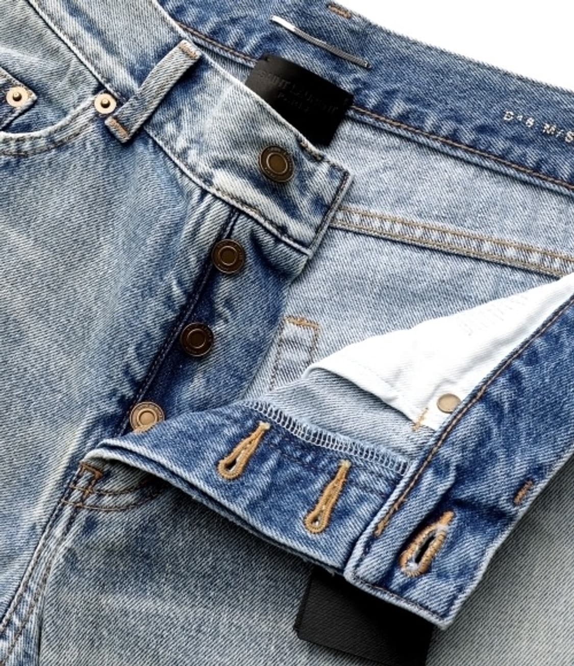 [31] 생로랑 슬림핏 데님 진 산타 모니카 블루 상품이미지4