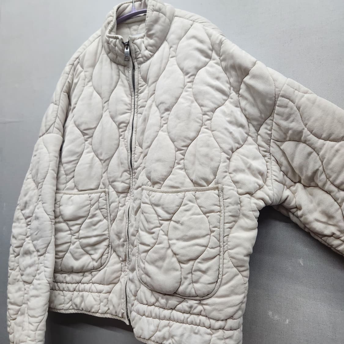 자라 ZARA 퀄팅 빅포켓 오버핏 자켓 2XL 상품이미지2