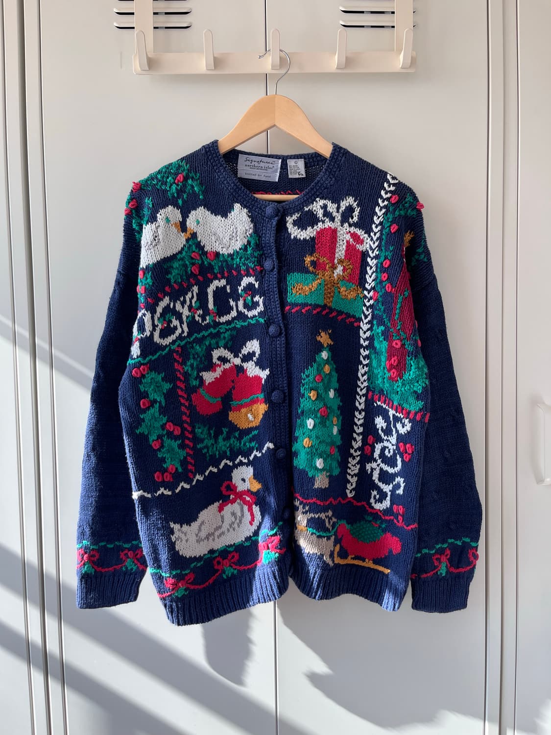Northern isles 크리스마스 핸드메이드 니트 가디건  상품이미지8