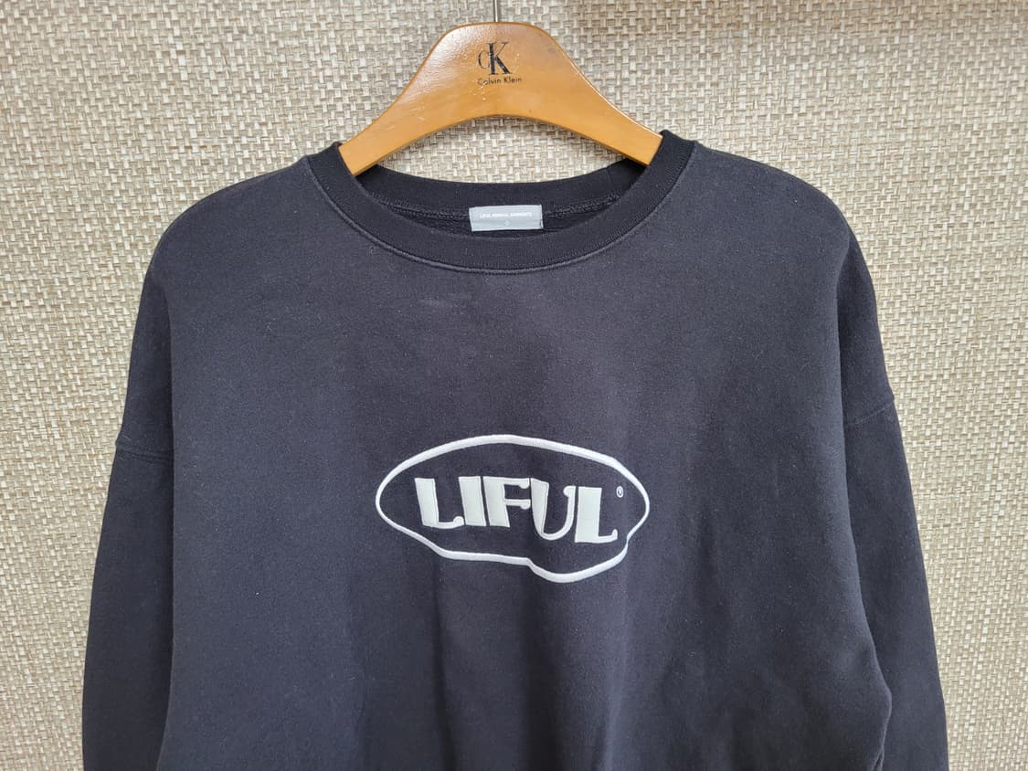 100사이즈 라이풀 오버핏 맨투맨 상품이미지2