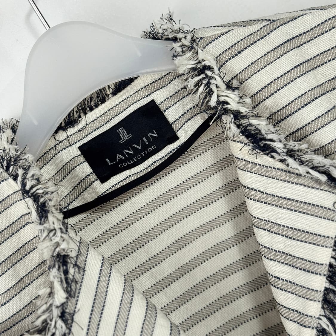 랑방컬렉션 프린지 디테일 린넨 자켓 상품이미지3