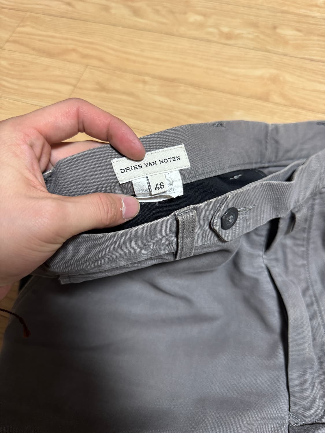 90s 드리스반노튼 치노팬츠 상품이미지2