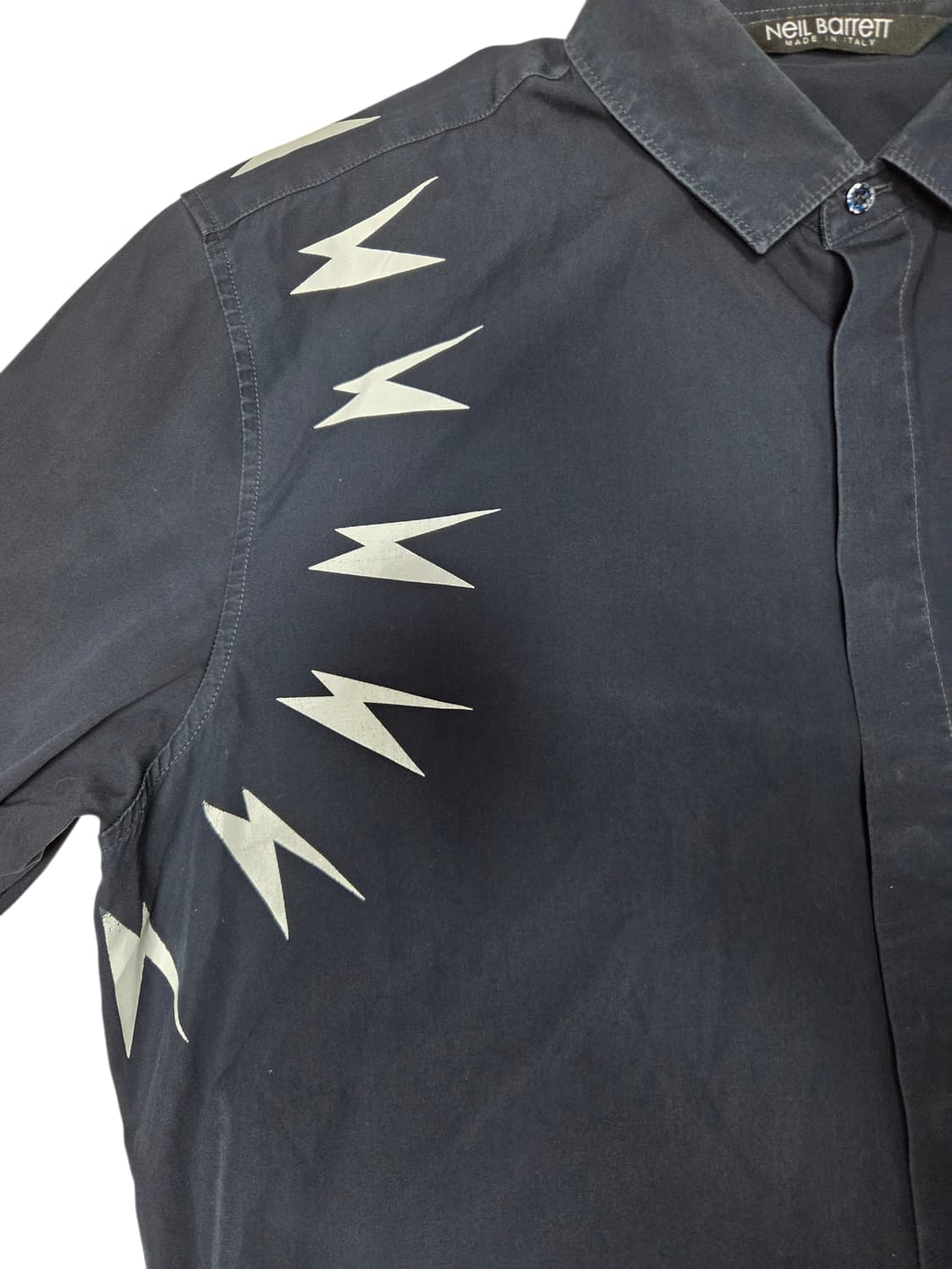 닐바렛 썬더볼트 번개 셔츠 네이비 상품이미지4