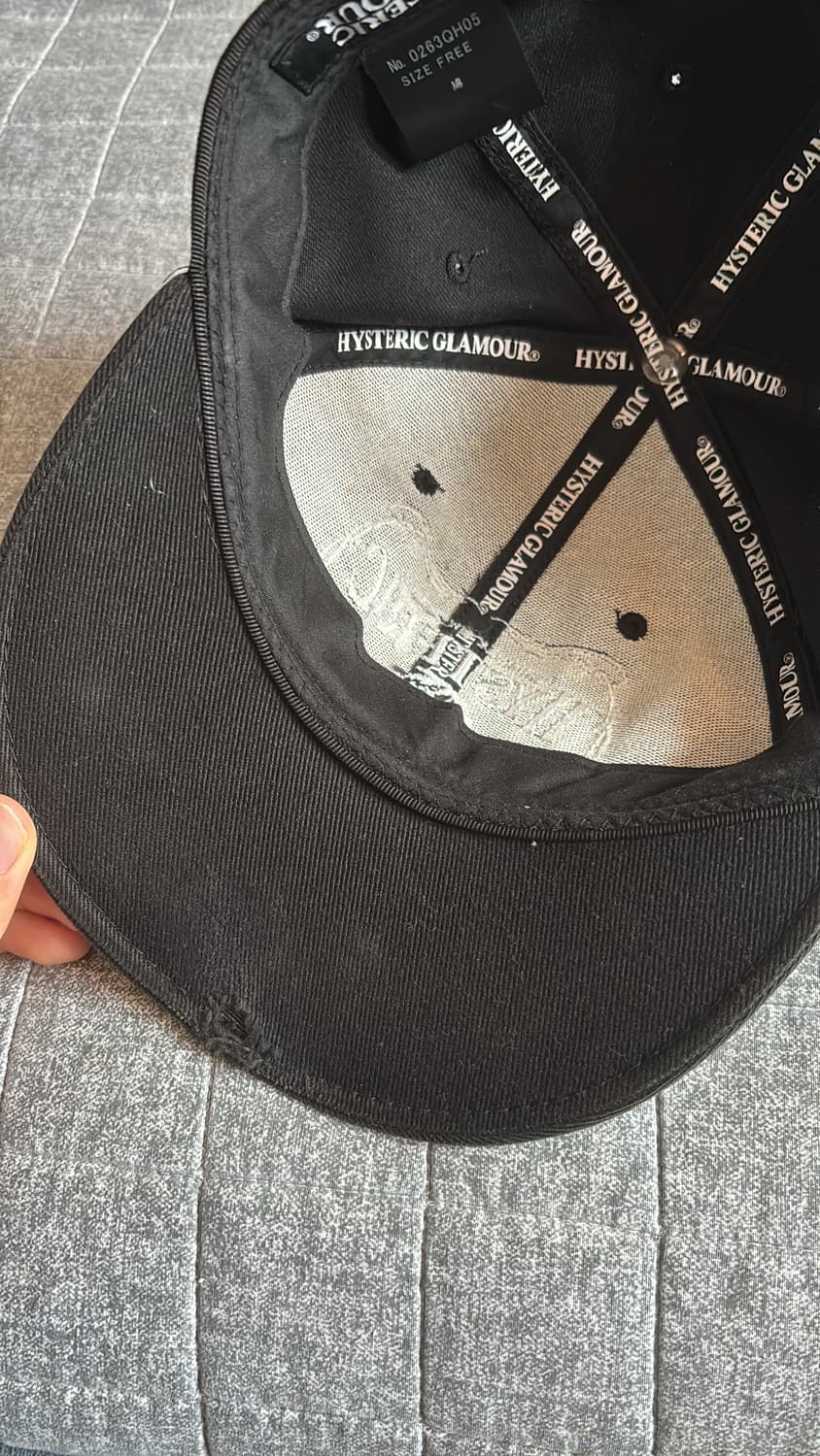 히스테릭 글래머 hys 위스키 자수 캡 상품이미지5