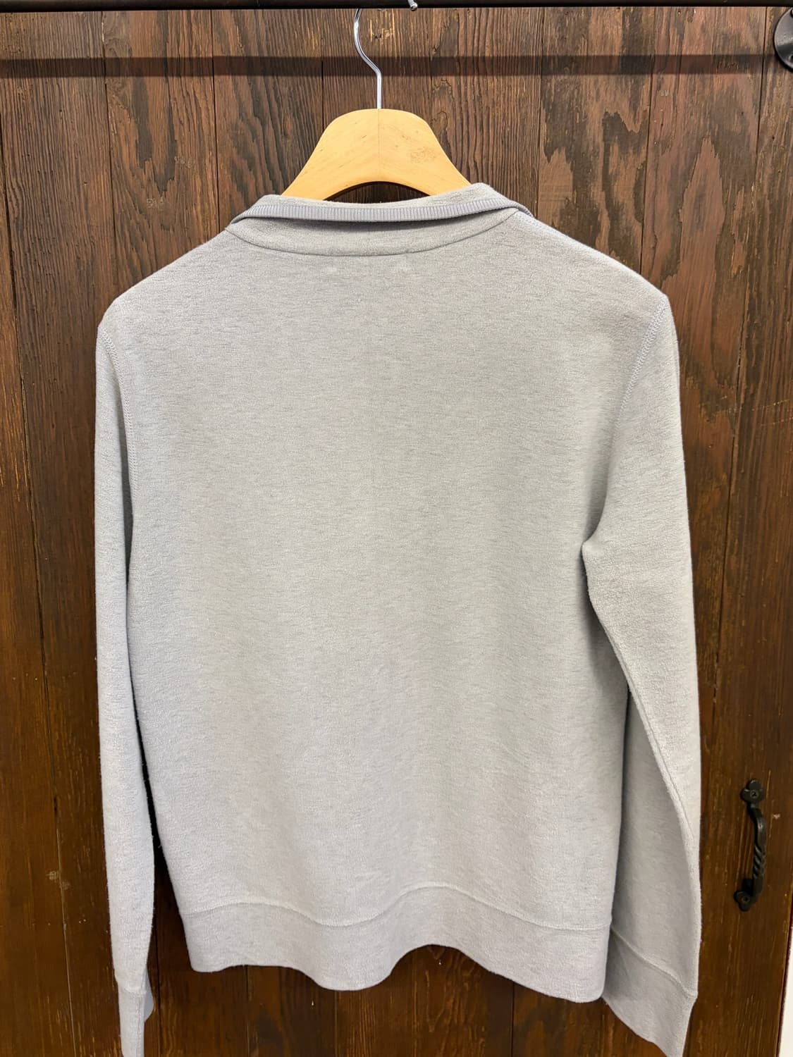 버버리 정품 그레이 기모집업 상품이미지6